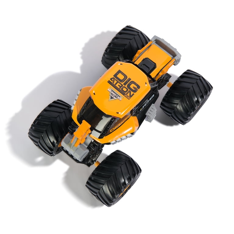 Monster Jam, JCB DIGATRON Monster Truck, 1:24 Scale Kids Toys