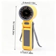 thumbnail image 3 of Foldable Neck Hanging Mini Fan 3 In 1 Handheld Desktop Portable USB Rechargeable Stepless Speed Adjustable Cooling Fan, For Travel Commuting Office Study Outdoor Sports Users, 3 of 6