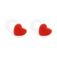 thumbnail image 1 of Minkissy Rentrée des Classes Lot de 2 Cacheur ABS pour Ordinateur Portable avec Design Cœur de Confidentialité, 1 of 7