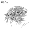 thumbnail image 4 of Pasadores de resorte de acero inoxidable Uxcell de 1.5 mm de diámetro con extremos de doble reborde para correas de reloj de 21 mm, paquete de 200, 4 of 5