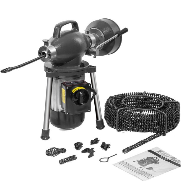 3/4" ~ 4" Sectional Pipe Drain Auger Cleaner Machine Snake ...