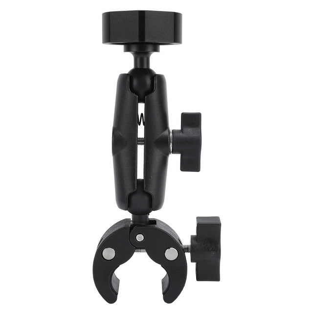 RV Ladder Mount for Mini, Mini Pole Adjustable Clamp Mounting Kit, RV Ladder Tubing Pipe Mount Holder for Rack Roof Trailer Yacht Mini