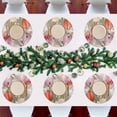 thumbnail image 7 of Ryvnso Colorful Tulip Round Plate Mats Dining Table Placemat Set of 4 for Holiday Decoration, 7 of 7