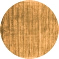 thumbnail image 1 of Ahgly Company Indoor Round Abstract Orange Contemporary Area Rugs, 8' Round, 1 of 1