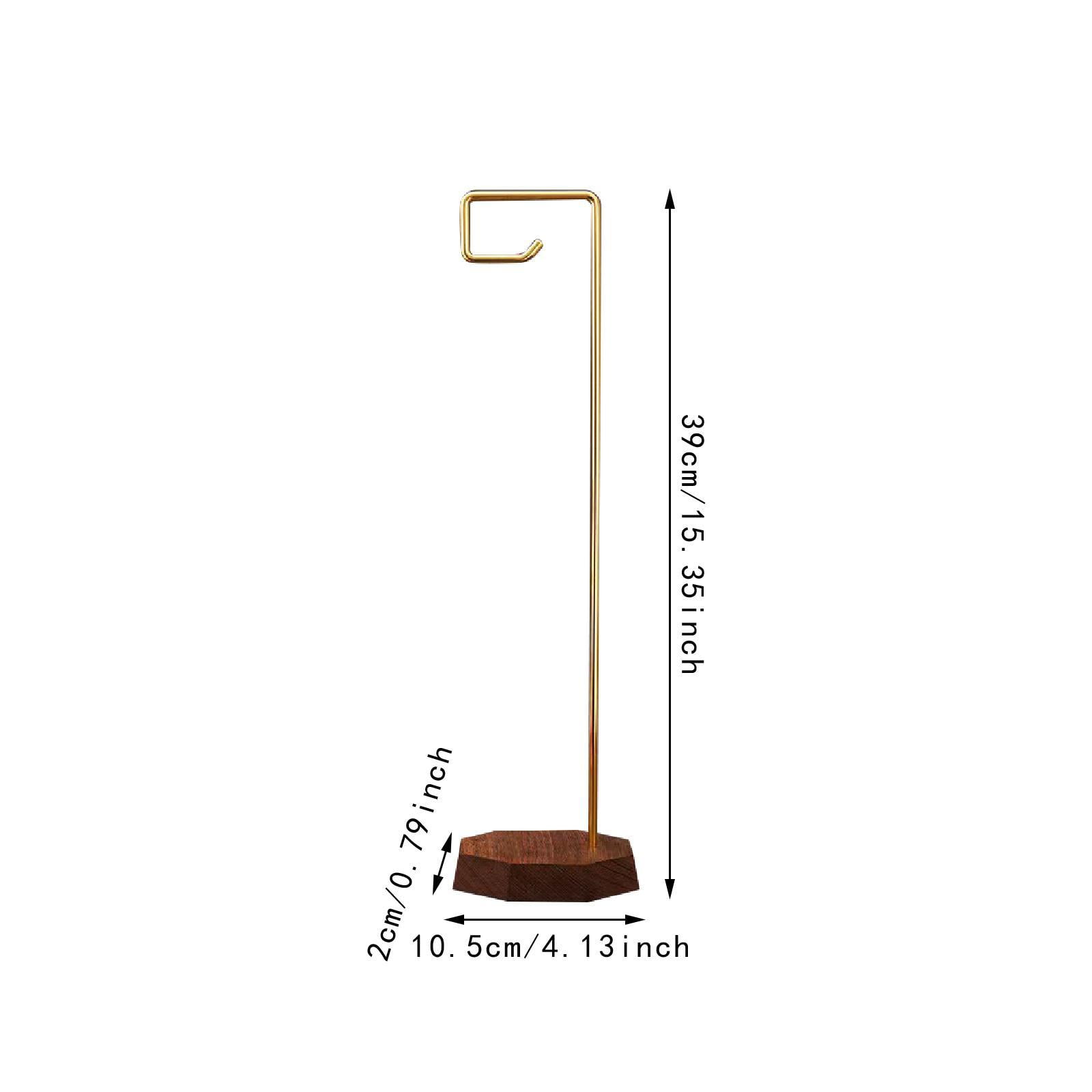 figatia Wind Chime Stand Windchime Holder Decorative with Flat Base Hanger Support for Hanging Pendant Ornament Home Indoor Tabletop