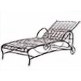 thumbnail image 3 of International Caravan Santa Fe Nailhead Single Multi Position Chaise Lounge in Rustic Brown, 3 of 4