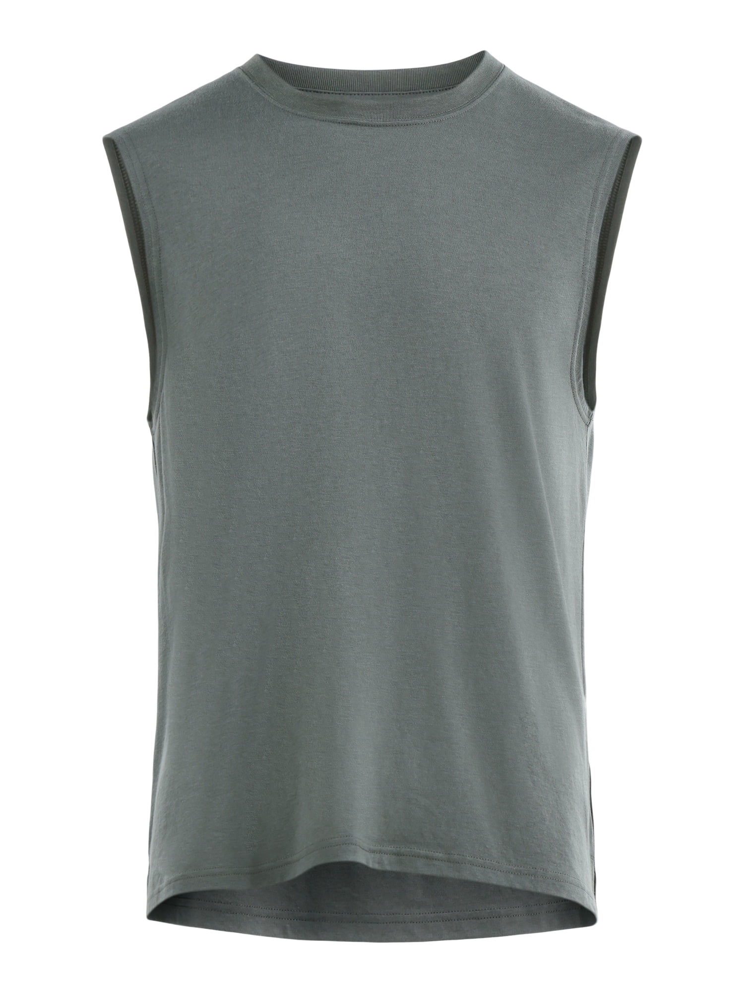 Athletic Works Men's and Men's Big & Tall Tri-Blend Muscle Tee, Sizes XS-4XLT