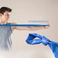 thumbnail image 3 of huanledash 1 Roll 1.8m Yoga Tension Belt Flexible High Elasticity Cuttable Body-shaping Women Yoga Exercise Workout Straps Fitness Use, 3 of 8