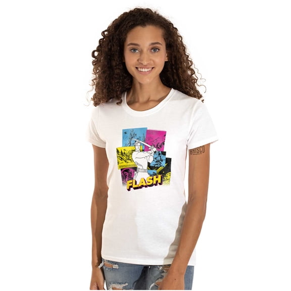 Flash Gordon Comic Strip Vintage Hero Women's T Shirt Ladies Tee Brisco Brands M