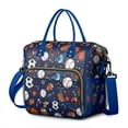 thumbnail image 1 of Sports-Themed Insulated Lunch Cooler – Foldable Lunch Tote for Gym or Weekend Tournaments, 1 of 6