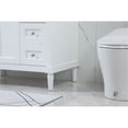 thumbnail image 5 of 36 inch single bathroom vanity in white, 5 of 8