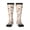 3 Black, variant on Retro Rooster Thigh High Socks Extra Long Stretchy Sock Women Over Knee High Opaque Stocking Daily Wear