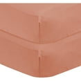Bacati Solid Fitted Crib/Toddler Bed Sheets 100 Cotton Percale