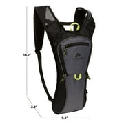 Ozark Trail 2L Pearson Creek Hydration Pack, Black and Gray