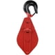 thumbnail image 1 of Garruchas Sencillas Con Bisagra Polea Polipasto de Acero Permite izar cargas ligeras manteniendo la seguridad Diámetro del cuerpo 5 Pulgadas Cap. De carga 2 Toneladas Diámetro polea 145 cm, 1 of 3