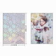 thumbnail image 2 of Holographic Sticker Paper Clear A4 Sticker, Paper Self Adhesive Waterproof Transparent Film for Photo Paper Picture, 2 of 5