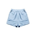 thumbnail image 6 of Women's Cotton Linen Shorts Set Loose Fitting Sleeveless Tank Tops with High Waist Shorts, Soft Lightweight Breathable Two Piece Outfits for Beach Vacation Daily Wear Light Blue L, 6 of 7