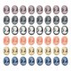 thumbnail image 1 of EeaseMX 48pcs Resina Lady Head Cameo de la espalda Decors de resina Ornamentos de bricolaje Accesorios de bricolaje, 1 of 7