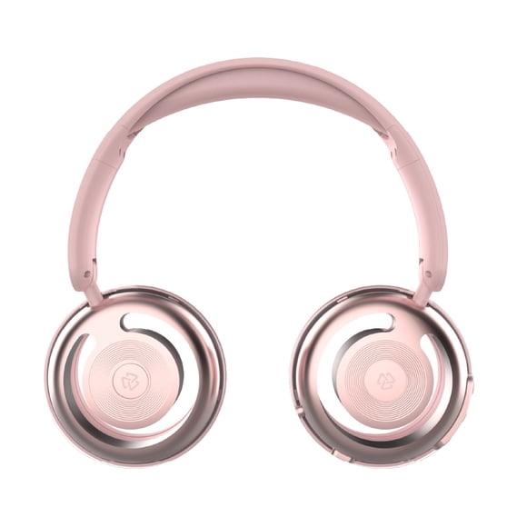 Audífono Inalámbrico On Ear STF Void Rosa con Bolsa Protectora