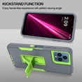 thumbnail image 6 of CoverON For T-Mobile Revvl 6 5G Phone Case, Military Grade Heavy Duty Full Body Kickstand Cover, Gray, 6 of 9