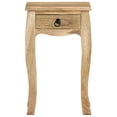 thumbnail image 5 of vidaXL Nightstand Bedside Cabinet Nightstand with Drawer Solid Mango Wood, 5 of 23