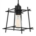 thumbnail image 2 of Lite Source Ls-19534 Kansas 6" Wide Mini Pendant - Black, 2 of 3