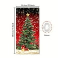 thumbnail image 2 of YIKA Christmas Decorations Christmas Door Curtain Decoration Door Cover Christmas Scene Layout Background Cover Christmas Decorations Indoor C, 2 of 2