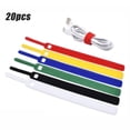 thumbnail image 2 of Bridas para cables, administrador de línea de datos autoadhesivo, cinta de encuadernación Irfora 20 piezas, 2 of 7