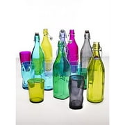 Bormioli Rocco Giara Bottle, 33.75-Ounce, Blue
