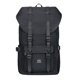 thumbnail image 1 of KAUKKO Mochila Escolar de Viaje para Universidad flexible con portátil para 15",22L(Lino/Negro) KAUKKO  EP5-2-black, 1 of 5