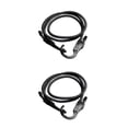 thumbnail image 2 of Speravity Cuerdas elásticas ajustables para equipaje, correas para equipaje, cinturones, tendederos con ganchos para coche Type1 NO1 Speravity CBP036117, 2 of 5