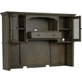 thumbnail image 2 of Coaster Hartshill 2-door Wood Hutch with Shelves Burnished Oak, 2 of 5