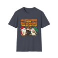 thumbnail image 2 of Hallothanksmas Gnome Holiday Novelty T-Shirt, 2 of 6