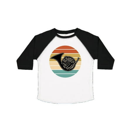 

Inktastic French Horn Retro Music Gift Gift Toddler Boy or Toddler Girl T-Shirt