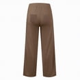 thumbnail image 5 of TOWED22 Girl's Wide Leg Sweatpants High Waisted Baggy Track Sweat Pants(Brown,4-5Y), 5 of 5