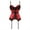 Red, variant on Corsets Women Gothic Party Night Top Tight Shaper Black S