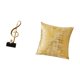 thumbnail image 5 of Adorno De Mesa Con Forma De Nota Musical De Resina Y Elegante Funda De Cojín Para Decoración Creativa Del Hogar: Sala De Estar, Oficina, Dormitorio, Coche. Ideal Como Regalo De Inauguración., 5 of 8