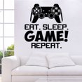 thumbnail image 1 of Video Game Custom Gaming Gamer Tag Vinyl Sticker Decal 18.5*16.5" - Room Decor Wall Art Mural Home Room Decoration, 1 of 4