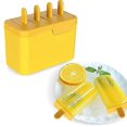thumbnail image 2 of Silicone Ice Pop Mold Diy Ice Lolly Moulds Baby Food Storage Container -ACGIV, 2 of 4