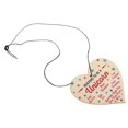 thumbnail image 3 of licencia De Pintada - 5-Pack Hanging Heart licencia De Con Cuerda, Rústicos Para La Decoración para hogar, Regalos Para , , Gloria Piezas de madera colgantes del corazón, 3 of 9