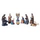 thumbnail image 2 of Conjunto de 11 piezas de estatuilla de Natividad Santa estatua de nacimiento de Jesús conjunto de estatuillas religiosas pintadas, 2 of 9