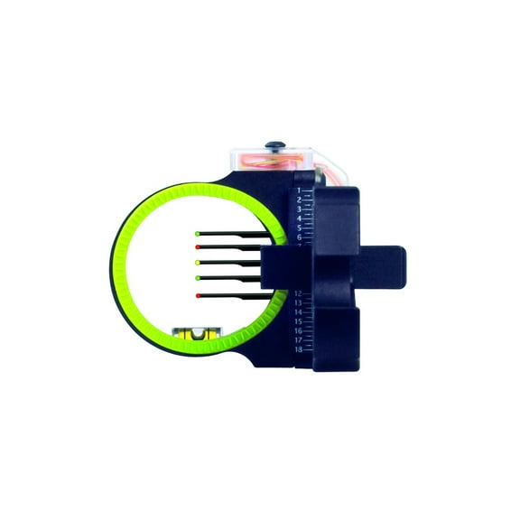 Flashpoint Rush 5 Pin Archery Sight Black, FPRU5