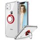 thumbnail image 3 of Transparent Ring Holder Phone Case for IPhone 13 12 Mini 15 14 11 Pro Max X XS XR 7 8 Plus Soft Shell Shockproof Cove, 3 of 5