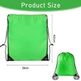 thumbnail image 2 of 6PCS Drawstring Bags Drawstring Gym Bag Draw String Bags Drawstring Backpack for Sports, Gym, Travel, Swimming, Beach, 2 of 6