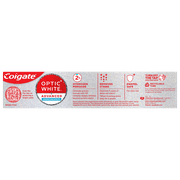 Colgate Optic White Advanced Sparkling White Toothpaste with 2% Hydrogen Peroxide, Travel Size, Mint, 1.45 OZ