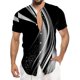 thumbnail image 1 of Men'S Casual Short Sleeved Shirt, Men'S Standing Collar Fashionable Button Up Shirt 5XL, 1 of 4