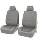 thumbnail image 1 of Funda para asiento de coche NQ General Resistente al agua y al polvo color gris Juego de 2 piezas, 1 of 3