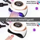 thumbnail image 4 of Lámpara de uñas de gel UV Lke, secador de uñas profesional de 180 W con 4 temporizadores de 10/30/60/99 s, base desmontable, pantalla LCD, con sensor automático, máquina de uñas con LED UV, 4 of 5