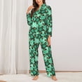 thumbnail image 2 of Sikiie Sea Turtle Women's Long-Sleeve Shirt and Full-Length Bottom Pajama Set (s-xxl)-XX-Large, 2 of 7