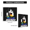 thumbnail image 4 of Mickey Mouse Cartoon Anime Light Switch Cover Plates Single Toggle Wall Plate, Decorative 2-Gang Christmas Decor Lightswitch Cover, 4 of 7